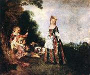 WATTEAU, Antoine The Dance painting